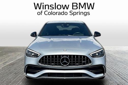 Silver 2024 Mercedes-Benz AMG C 43 Base 4MATIC