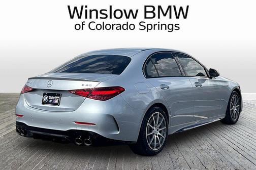 Silver 2024 Mercedes-Benz AMG C 43 Base 4MATIC