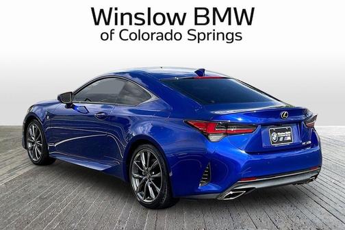 Blue Mica 2022 Lexus RC 350 F Sport