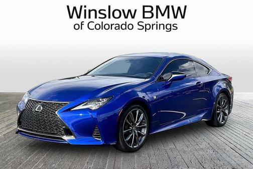 Blue Mica 2022 Lexus RC 350 F Sport