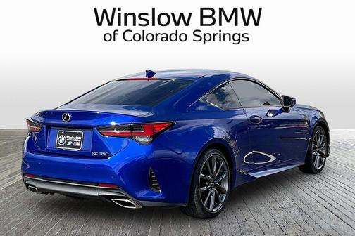 Blue Mica 2022 Lexus RC 350 F Sport