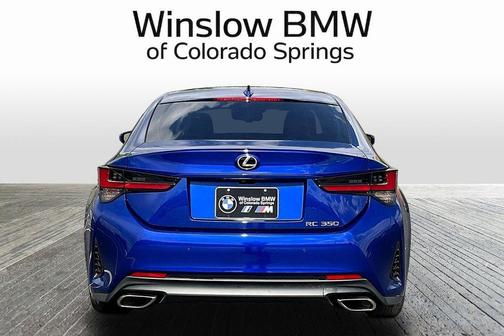 Blue Mica 2022 Lexus RC 350 F Sport