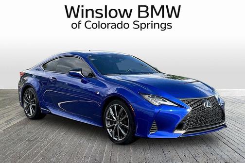 Blue Mica 2022 Lexus RC 350 F Sport