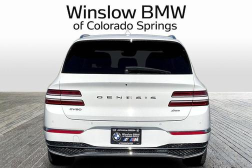 Alta White 2025 Genesis GV80 2.5T