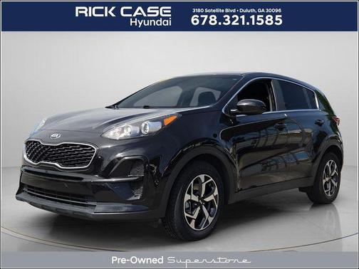 Black Cherry Pearl 2020 Kia Sportage LX