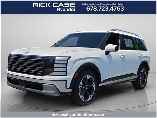 Creamy White Pearl 2026 Hyundai Palisade Hybrid Limited