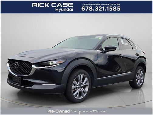 Jet Black Mica 2025 Mazda CX-30 2.5 S Preferred Package