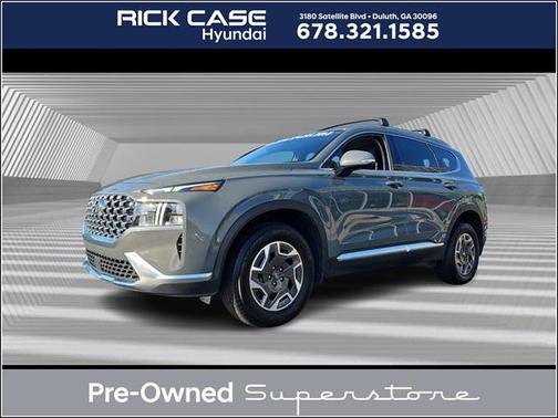 2023 Hyundai SANTA FE HEV Blue