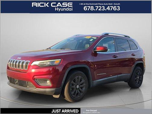 Velvet Red Pearlcoat 2021 Jeep Cherokee Latitude Lux