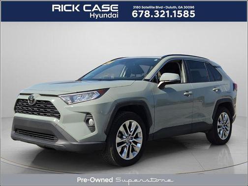Lunar Rock 2021 Toyota RAV4 XLE Premium