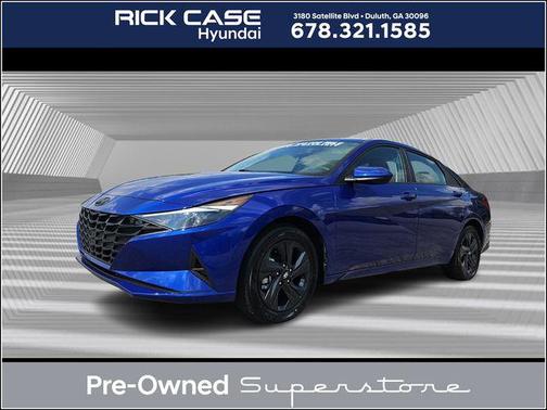 2023 Hyundai ELANTRA HEV Blue