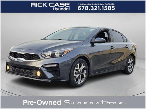 Gravity Grey 2020 Kia Forte LXS