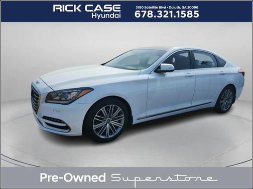 Casablanca White 2018 Genesis G80 3.8