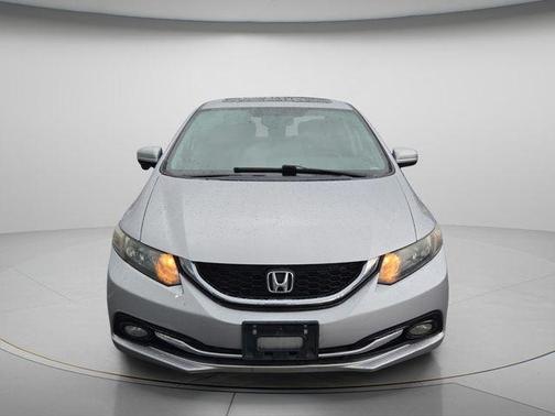Alabaster Silver Metallic 2015 Honda Civic EX-L