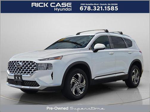 Quartz White 2022 Hyundai SANTA FE SEL 2.4