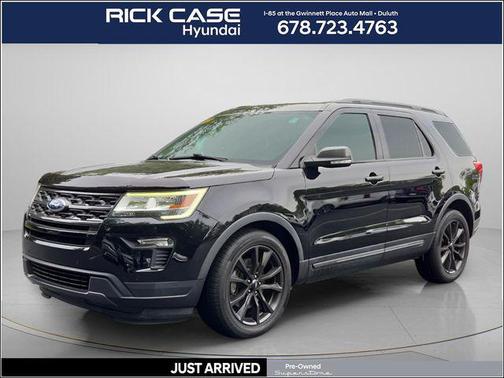 Shadow Black 2018 Ford Explorer XLT