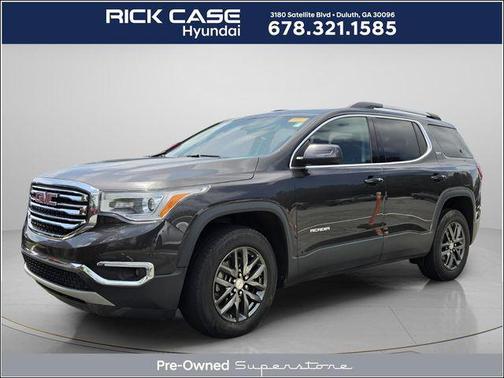 Iridium Metallic 2017 GMC Acadia SLT-1