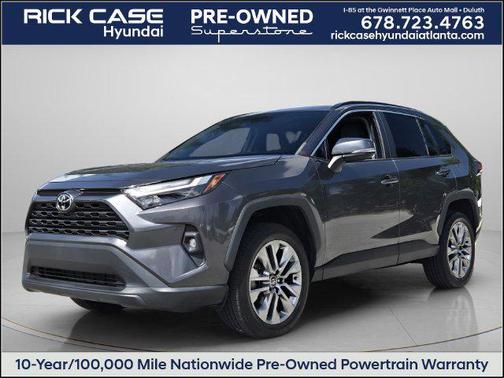 Magnetic Gray Metallic 2023 Toyota RAV4 XLE Premium