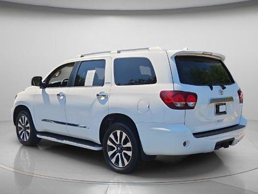 Super White 2019 Toyota Sequoia Limited