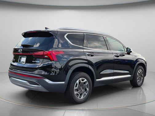 Twilight Black 2023 Hyundai SANTA FE HEV Blue