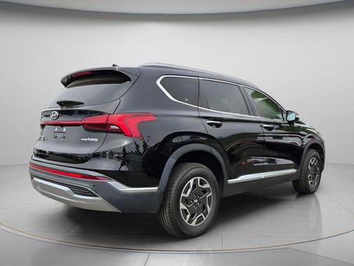 Twilight Black 2023 Hyundai SANTA FE HEV Blue