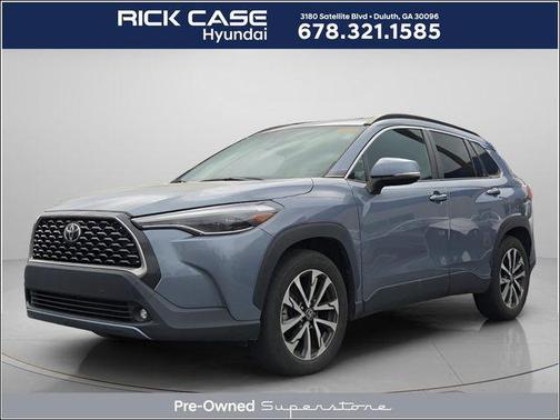 Sonic Silver 2022 Toyota Corolla Cross XLE