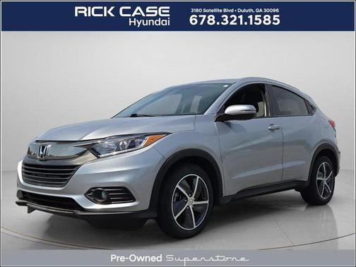 Lunar Silver Metallic 2022 Honda HR-V EX