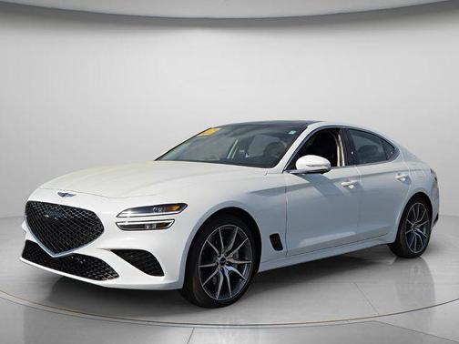 Alta White 2026 Genesis G70 2.5T RWD Prestige