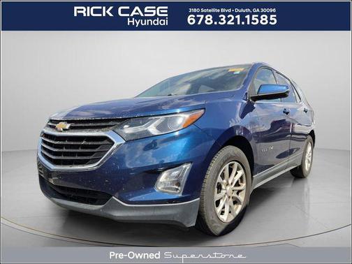 Pacific Blue Metallic 2019 Chevrolet Equinox 1LT