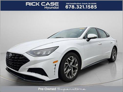 Quartz White 2022 Hyundai SONATA SEL