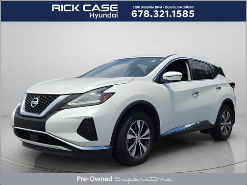 Pearl White Tricoat 2019 Nissan Murano S