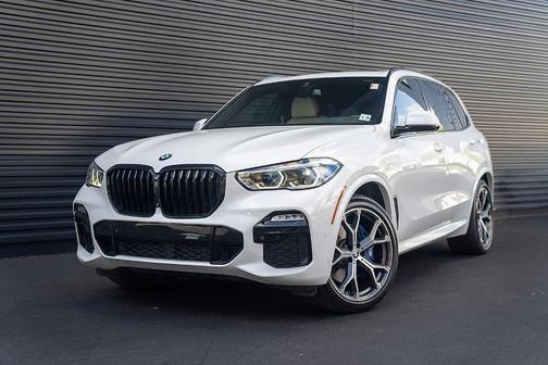 Mineral White Metallic 2021 BMW X5 xDrive40i