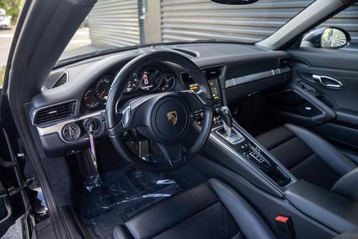 Black 2016 Porsche 911 Carrera