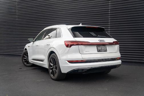 Glacier White 2019 Audi e-tron Prestige