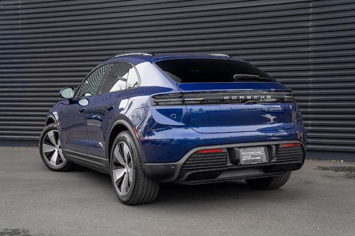 Blue 2025 Porsche Macan 4