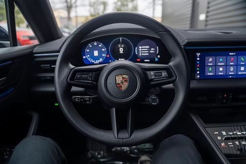 Blue 2025 Porsche Macan 4