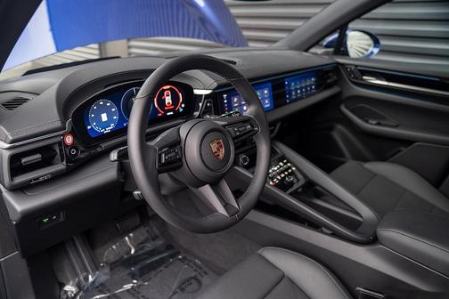 Blue 2025 Porsche Macan 4