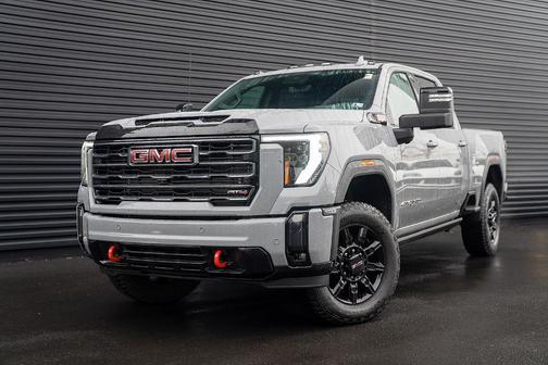 Gray 2024 GMC Sierra 2500 AT4