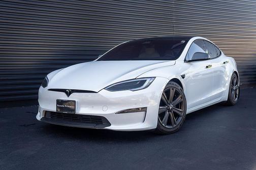 White 2022 Tesla Model S