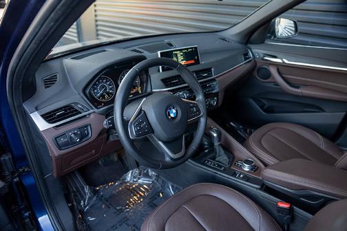 Blue Metallic 2017 BMW X1 xDrive 28i