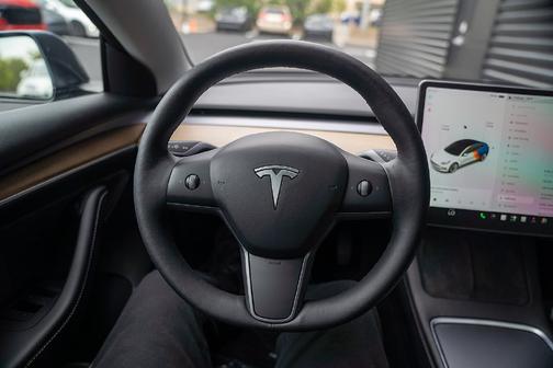 Gray 2021 Tesla Model 3 Standard Range Plus