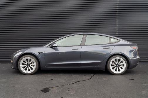 Gray 2021 Tesla Model 3 Standard Range Plus