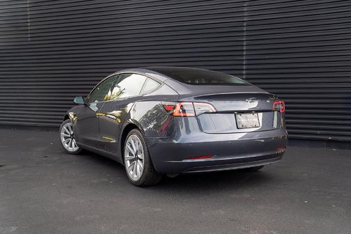 Gray 2021 Tesla Model 3 Standard Range Plus