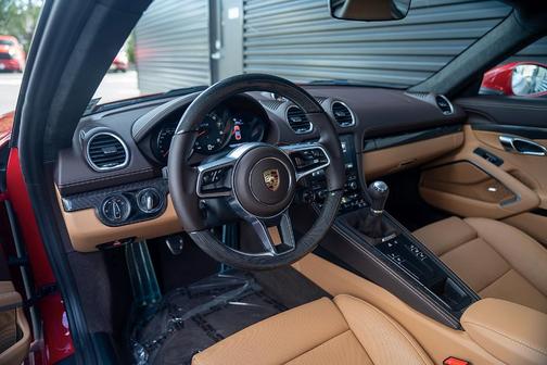 Carmine Red 2023 Porsche 718 Cayman GTS 4.0