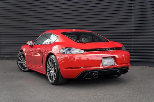 Carmine Red 2023 Porsche 718 Cayman GTS 4.0