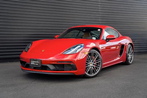 Carmine Red 2023 Porsche 718 Cayman GTS 4.0
