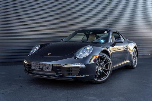 Basalt Black Metallic 2012 Porsche 911 Carrera