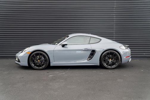 Gray 2025 Porsche 718 Cayman