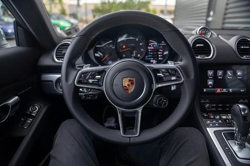 Gray 2025 Porsche 718 Cayman