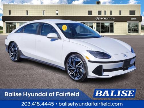 White 2024 Hyundai IONIQ 6 SEL